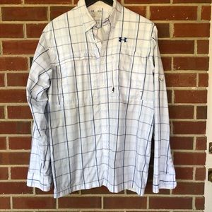 Vented athletic button down